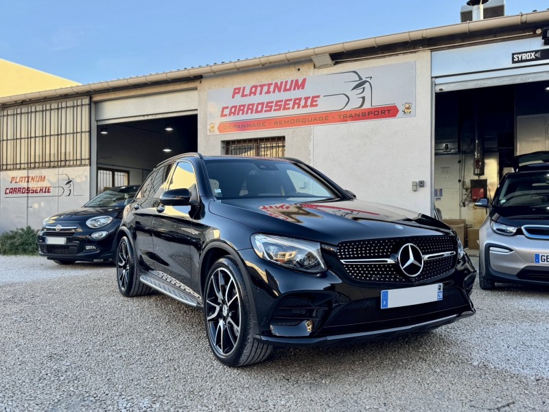 Traitement céramique voiture haut de gamme Mercedes GLC 43 AMG proche de Marseille, Cassis et Aubagne